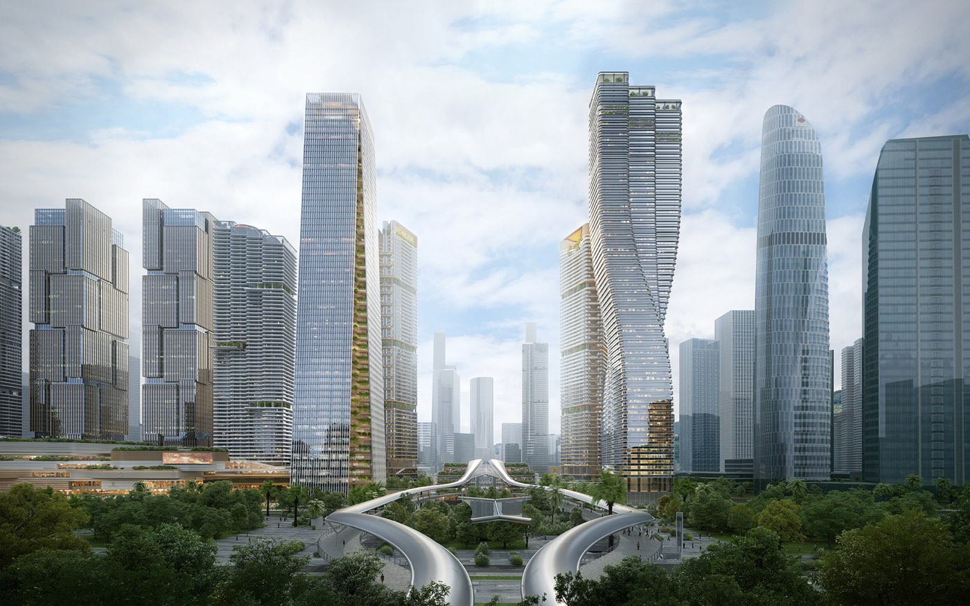 Shenzhen Qianhai International Hub Center - Prisma Towers T7T9, Shenzhen